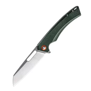 Foldekniv 8.5cm D2 steel Micarta Handle EDC [FIB-78]