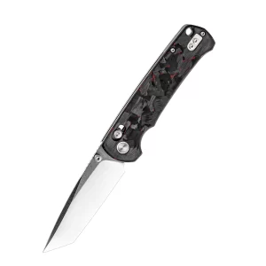 Foldekniv 8.5cm Sandvik steel Carbon Fiber Handle EDC [FIB-99]
