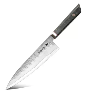 GoldCut Chef kniv 20cm VG10 Brown Burl wood [DMS-584C]