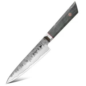 GoldCut Utility kniv 13cm VG10 Brown Burl wood [DMS-584F]
